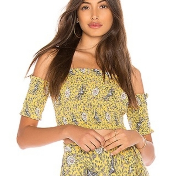 New Auguste Valentina Goddess Crop Top Floral 10 M - Picture 7 of 16